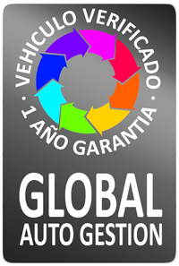 Vehículo revisado, verificado y garantizado por Global Auto Gestión.